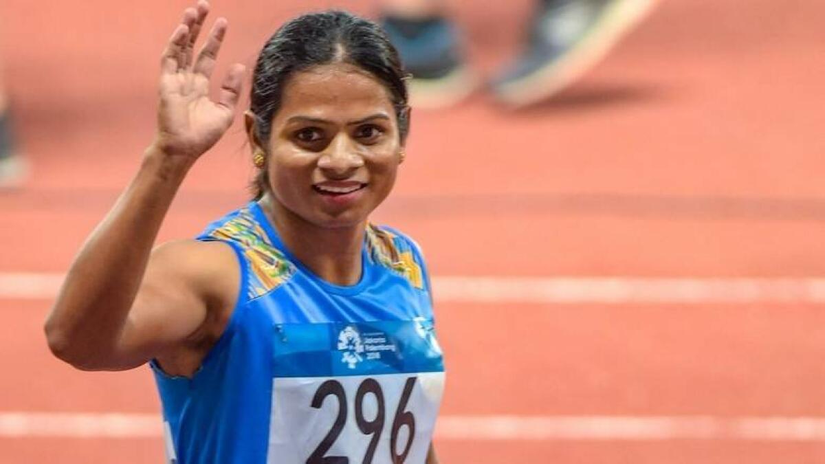 Indian sprinter Dutee Chand. - PTI file