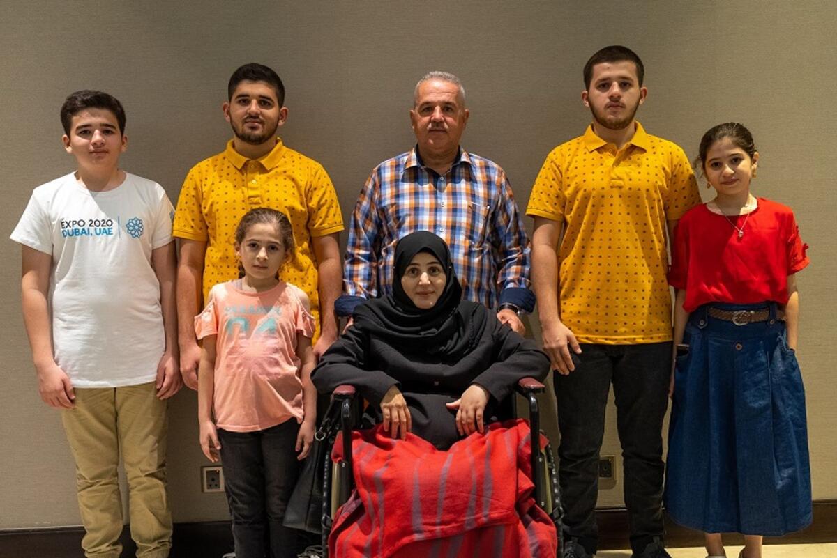 Photo: Rafah and her family
