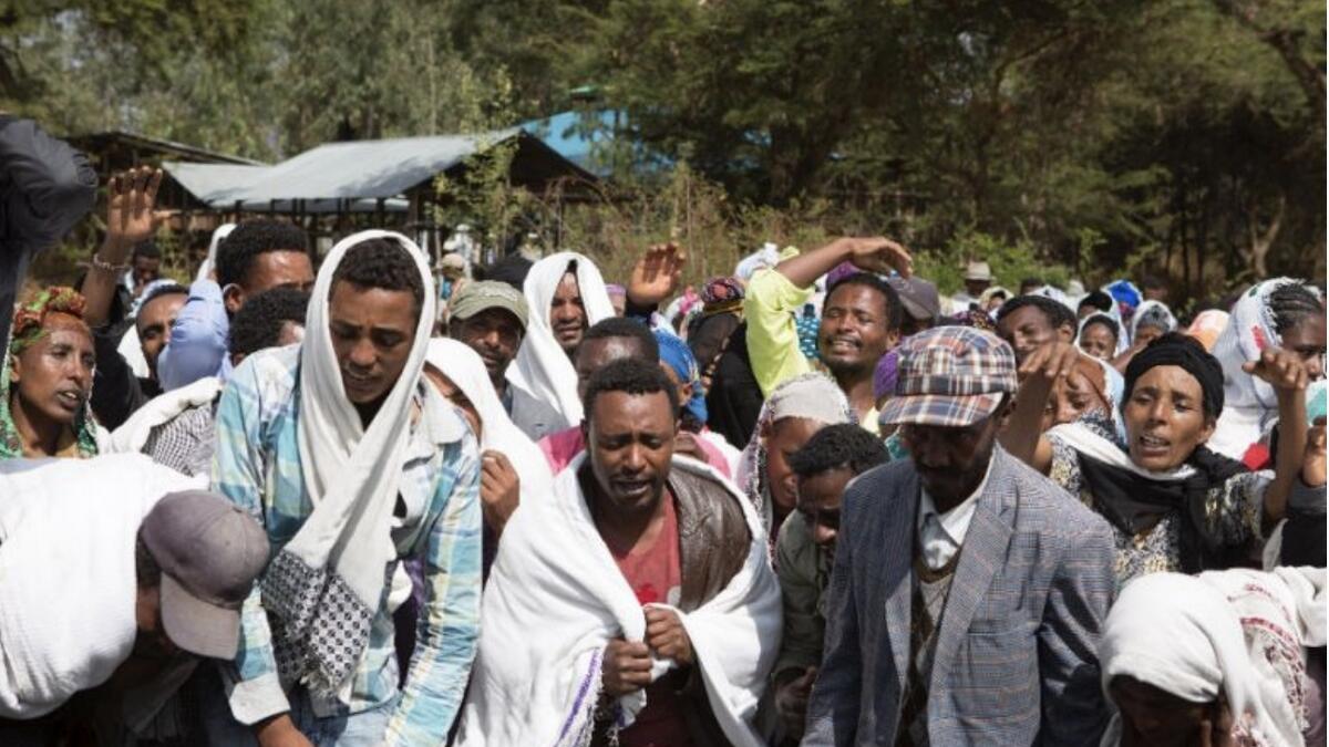 1 dead, 153 injured after attack at huge rally in Ethiopia