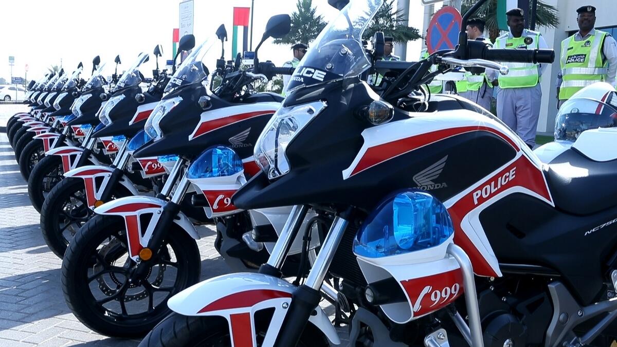 Ajman Police launch 20 patrol bikes