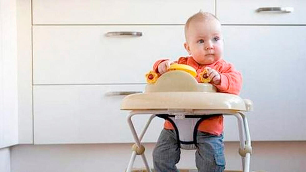 Almost half the families using a baby walker had seen at least one child being injured.