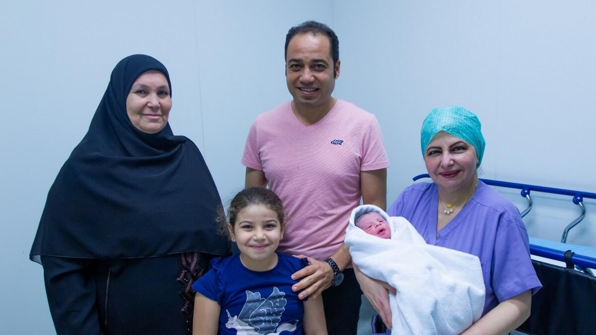 Parents in UAE welcome baby boy this New Year