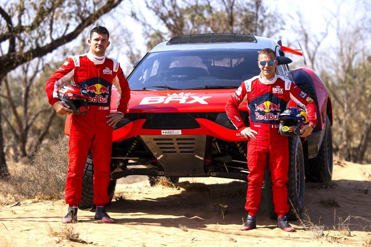 Sebastien Loeb and Fabian Lurquin - aiming for a landmark Dakar Rally victory in their Bahain Raid Xtreme Prodrive Hunter. - Supplied photo