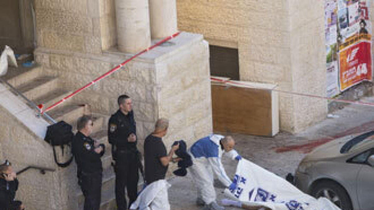Israel blames Abbas for synagogue attack, vows response
