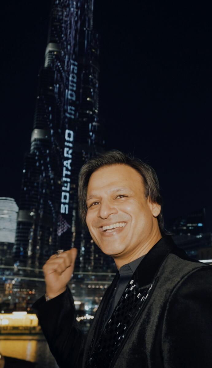 Vivek Oberoi in Dubai