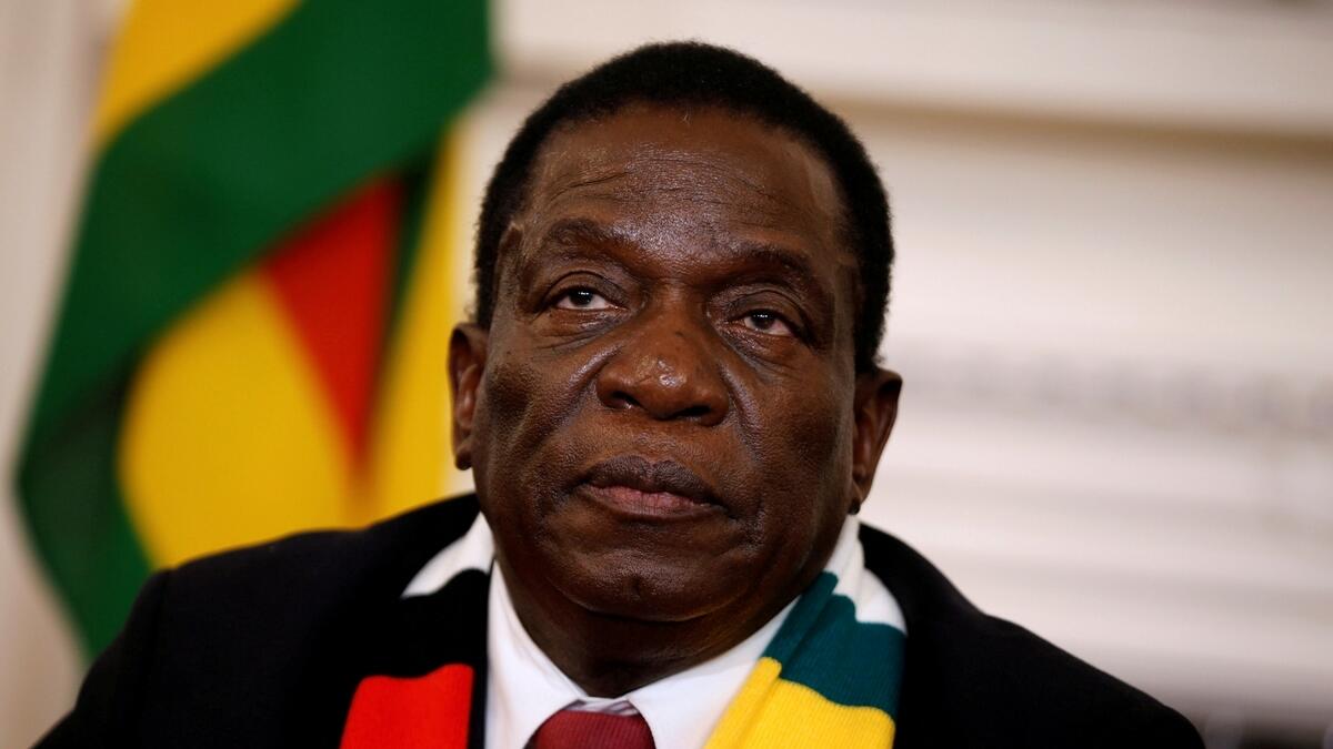 Zimbabwes Mnangagwa takes oath as president 