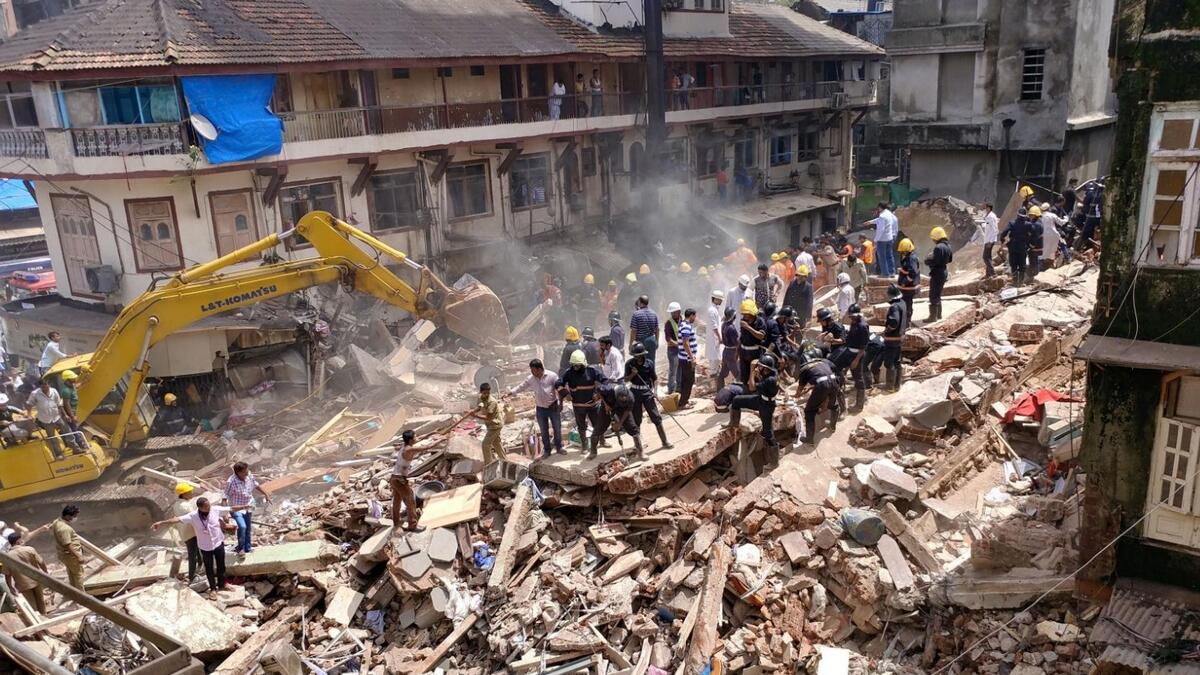 16 killed in Mumbai building collapse, many still trapped 