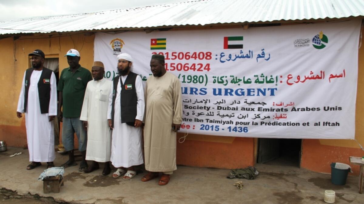 Dar Al Ber spends over Dh2.7 million for charity projects in Benin, Togo