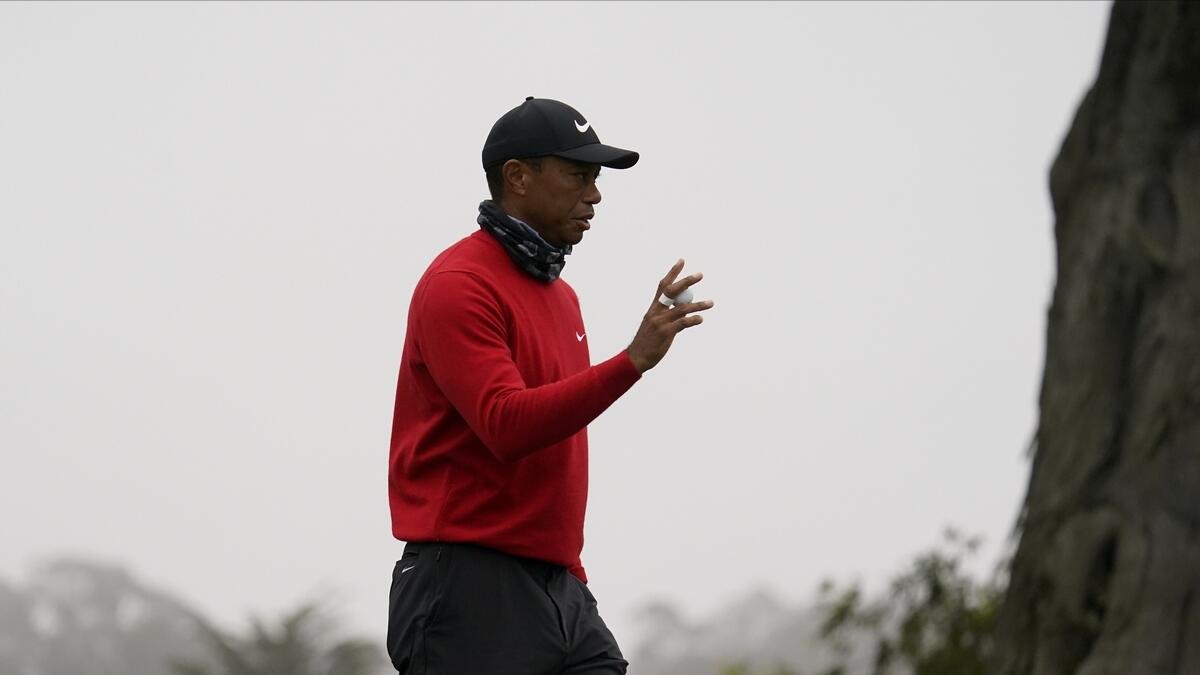 Woods, 44, has won 82 US PGA titles, level with Sam Snead for the all-time record