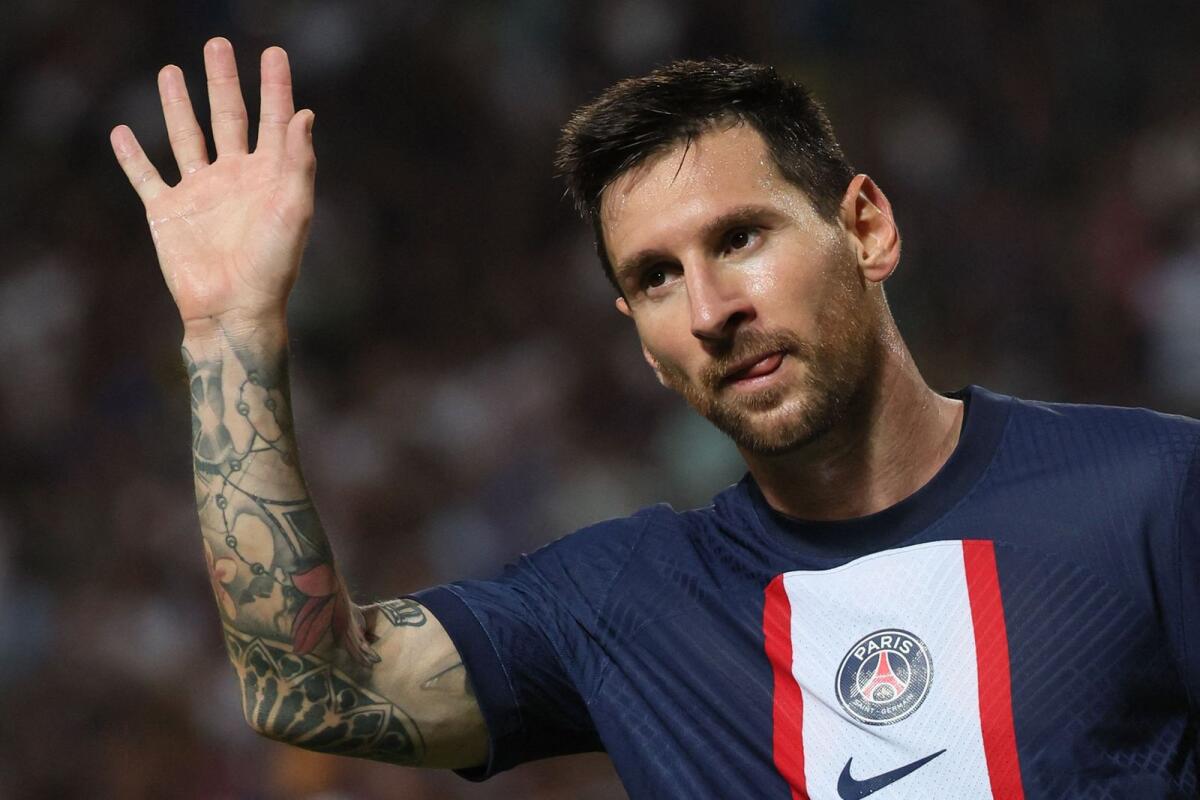 Lionel Messi. — AFP