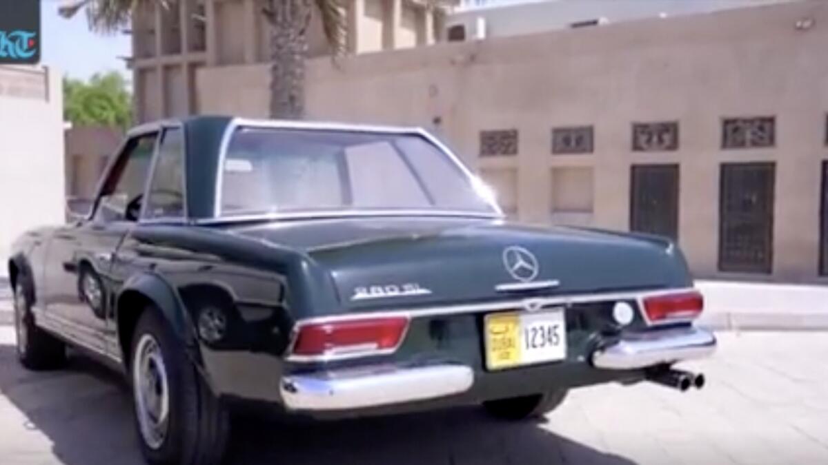 Dubai, introduces, new design, classic vehicle, licence plates