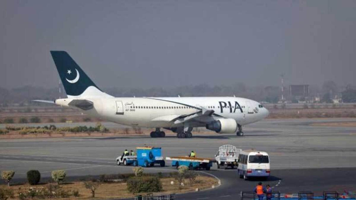 PIA flights engine catches fire in Multan