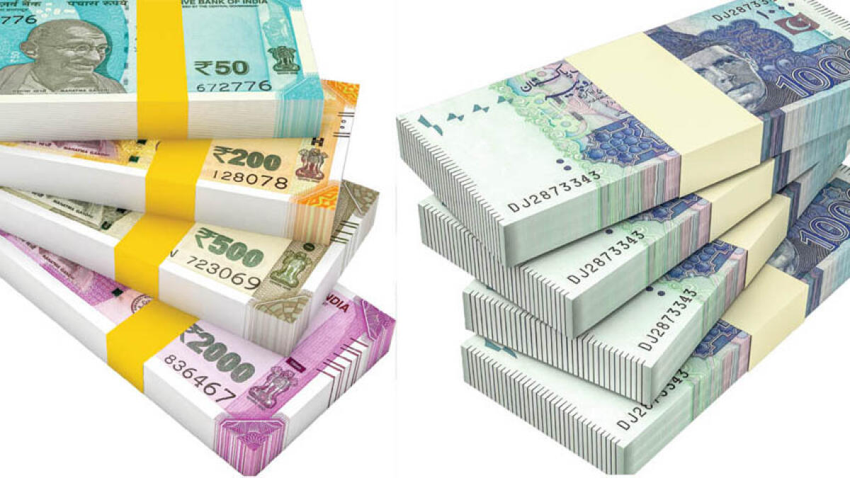 Indian, Pakistani currencies rebound against dollar