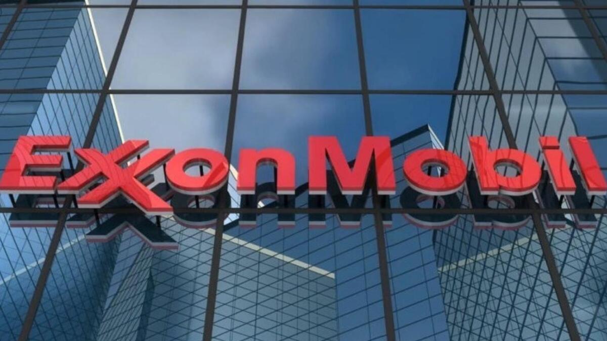 ExxonMobil reported profits of $6.8 billion, compared with a loss of $680 million over the same period last year. -- File photo