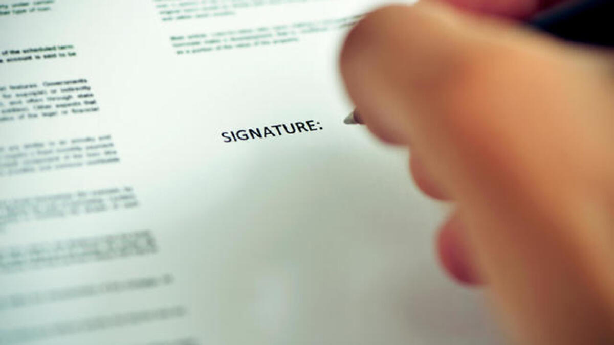 Man fakes signature, embezzles Dh10m from Dubai bank