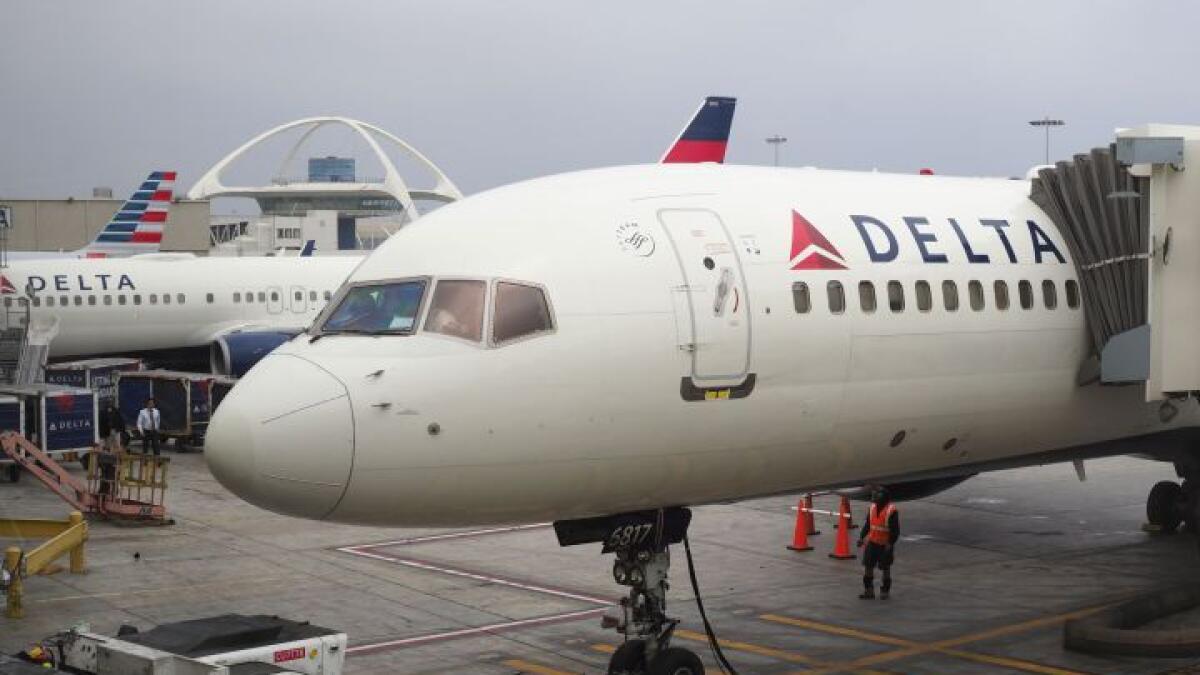 Delta flight braves Irma for quick stop in Puerto Rico 