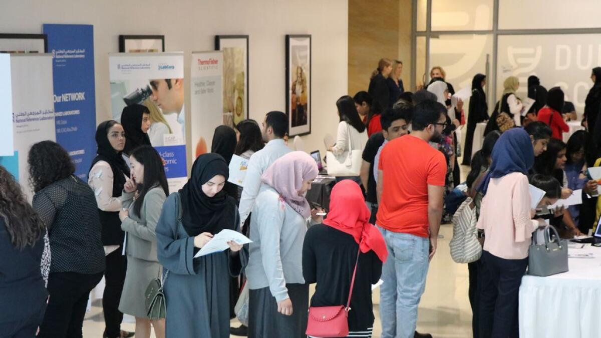 Residents find opportunities in Dubai Science Park job fair