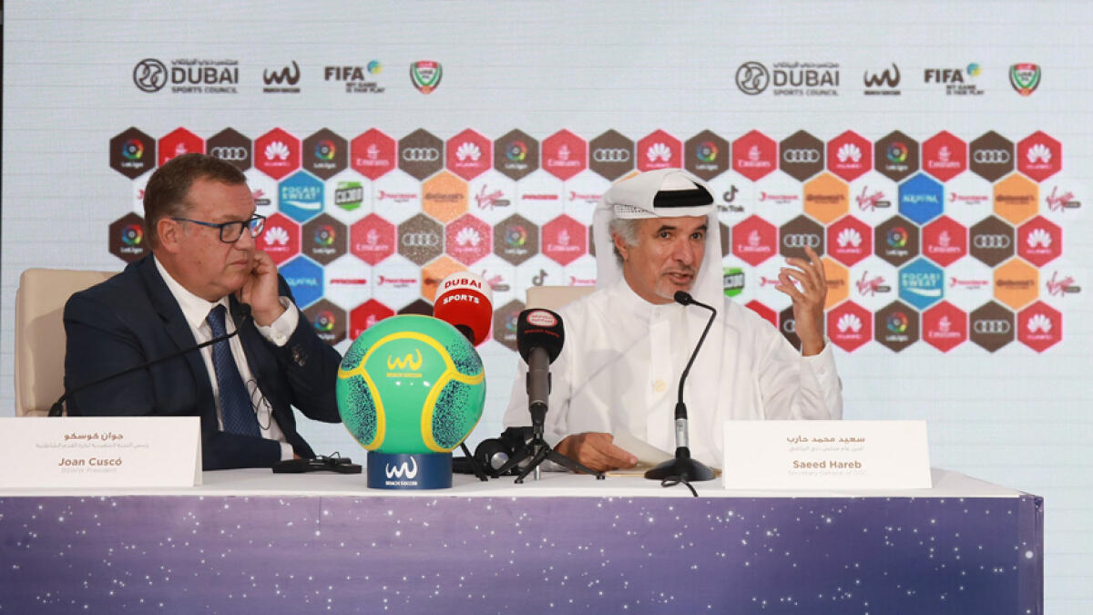 UAE to face Italy, Spain and Japan in Intercontinental Beach Soccer Cup