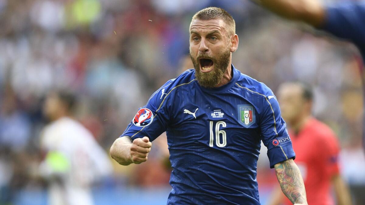De Rossi set to miss Germany game