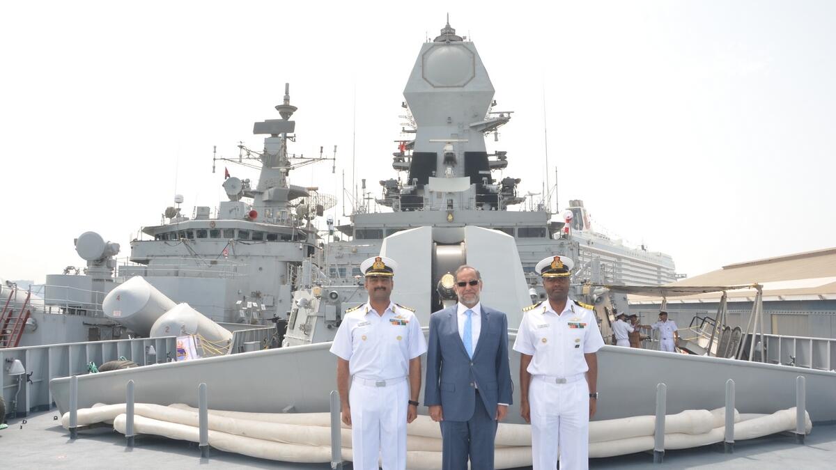 Naval ships exercise to boost UAE-India ties