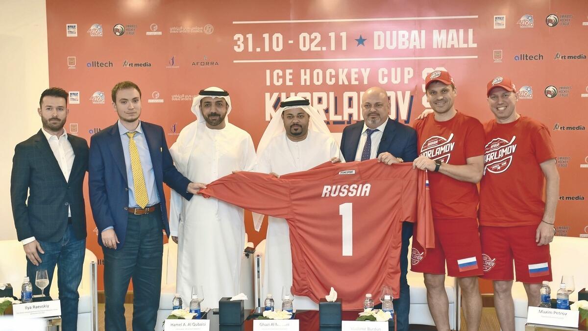 Top ice hockey players set for Dubai action