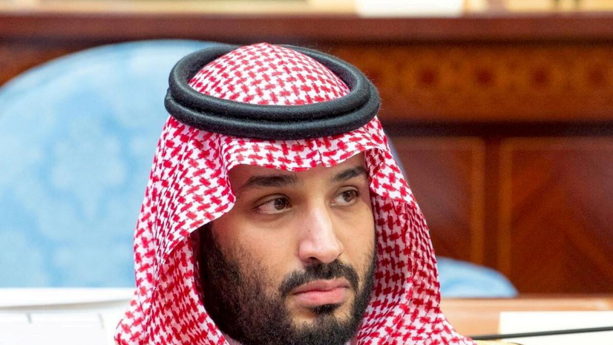 Saudi Crown Prince Mohammed bin Salman. – Reuters