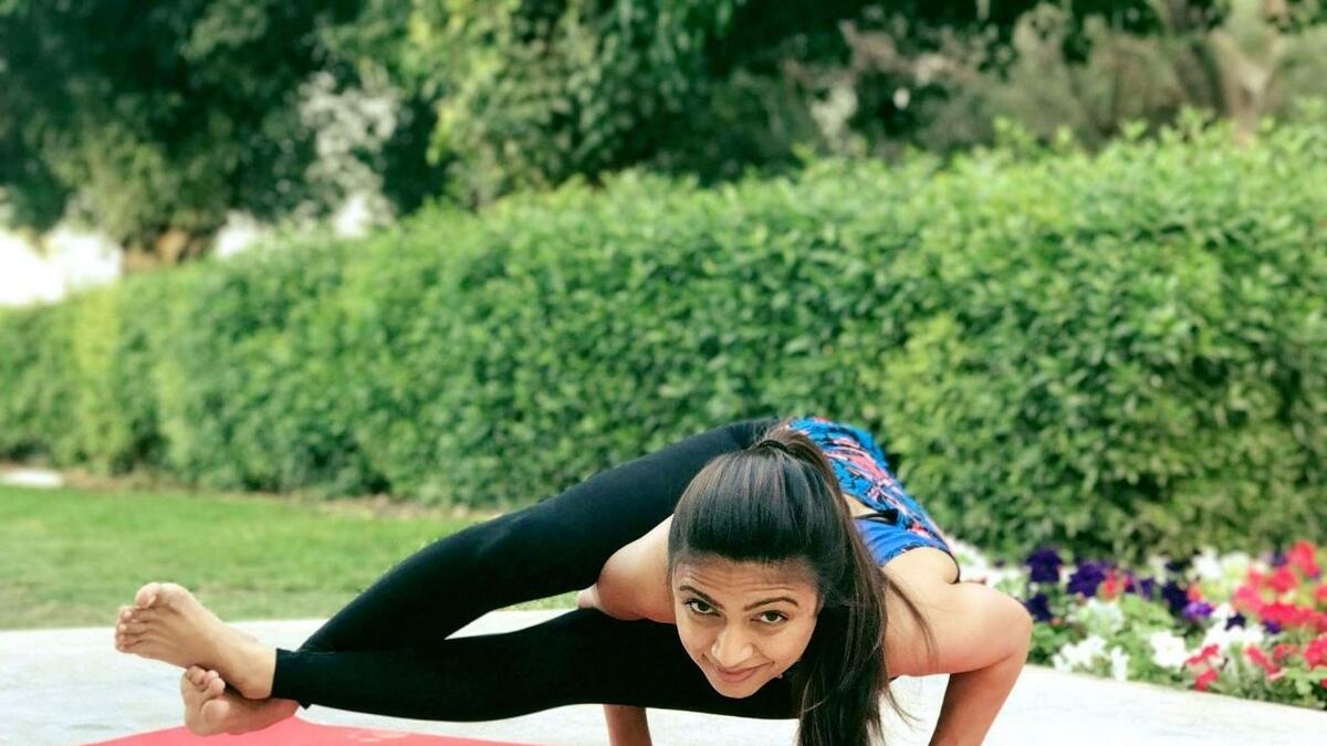 Rakshanda Amin, 33, is a yoga lover