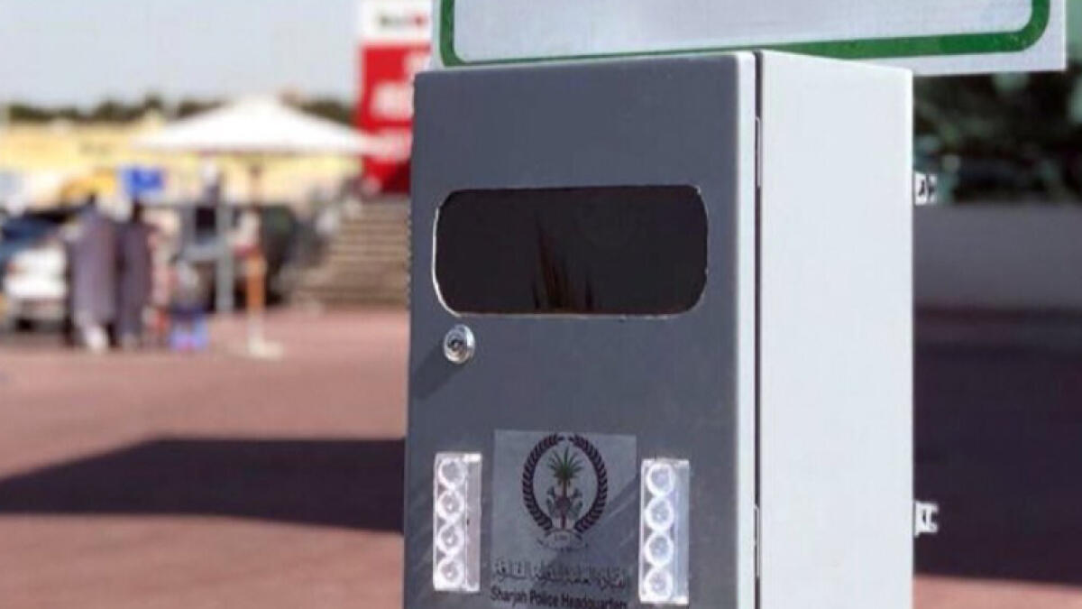 Sharjah Police install radars to detect parking violations