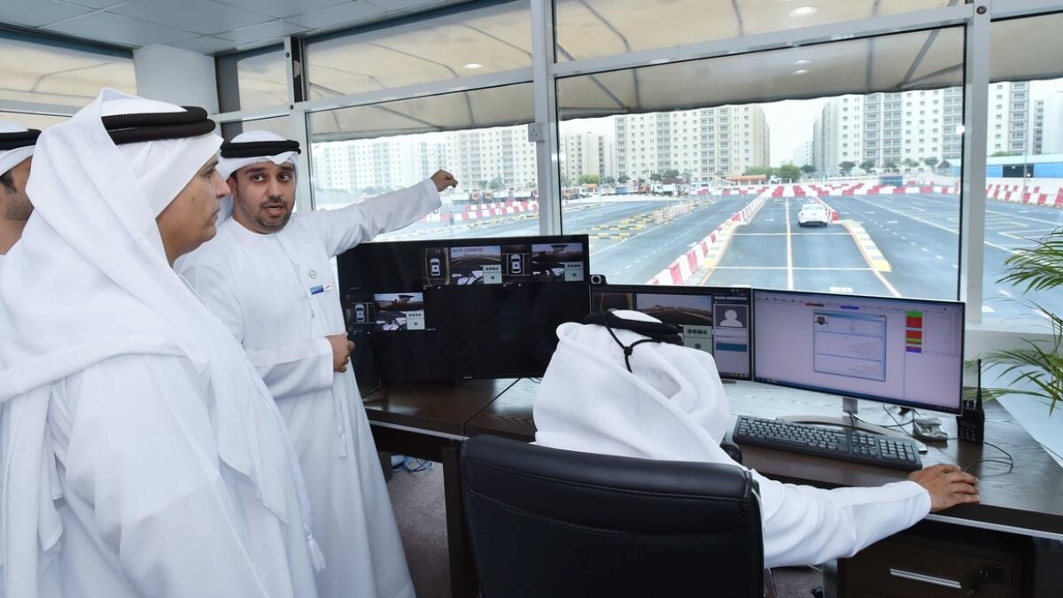 Video: RTA launches Smart Testing Yard at Dubai Driving Center