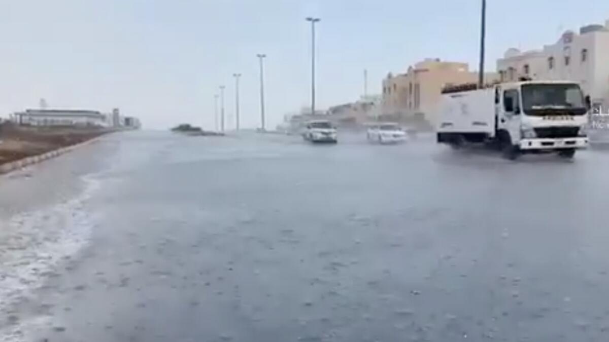 rainfall, weather, monsoon, Sharjah, Al Dhaid