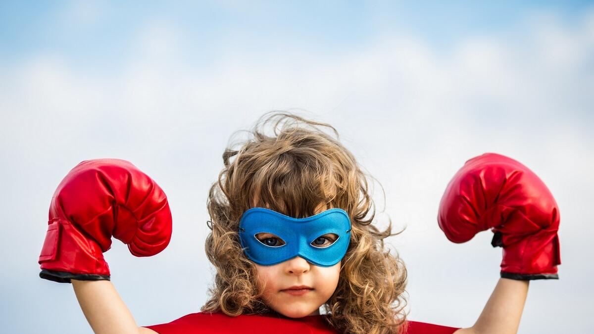 Superhero movies can turn kids to heroes