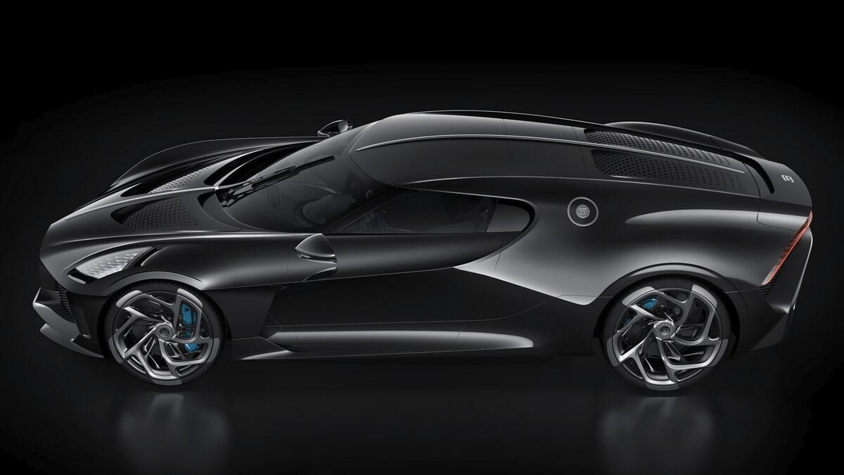 With this modern-era interpretation of Jean Bugatti’s missing 57SC Atlantic La Voiture Noire, Bugatti has redefined automotive elegance. Image credit: Bugatti/ Twitter