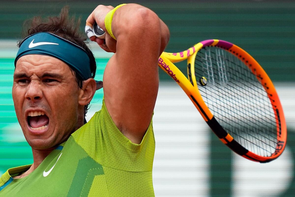 Spanish tennis superstar Rafael Nadal. — AP
