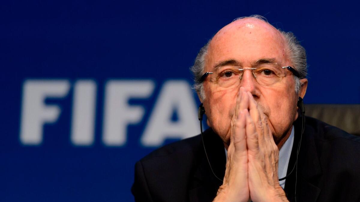 Former Fifa president Sepp Blatter. (AFP file)