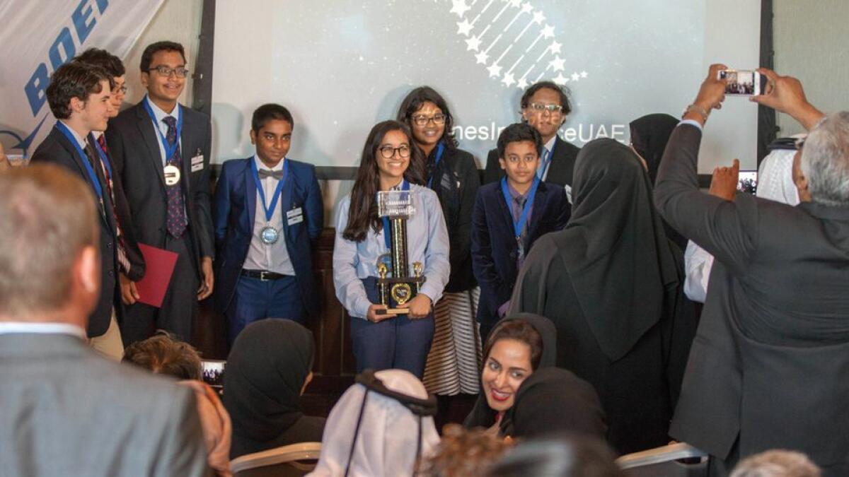 Emirati girls finding to be sent to space