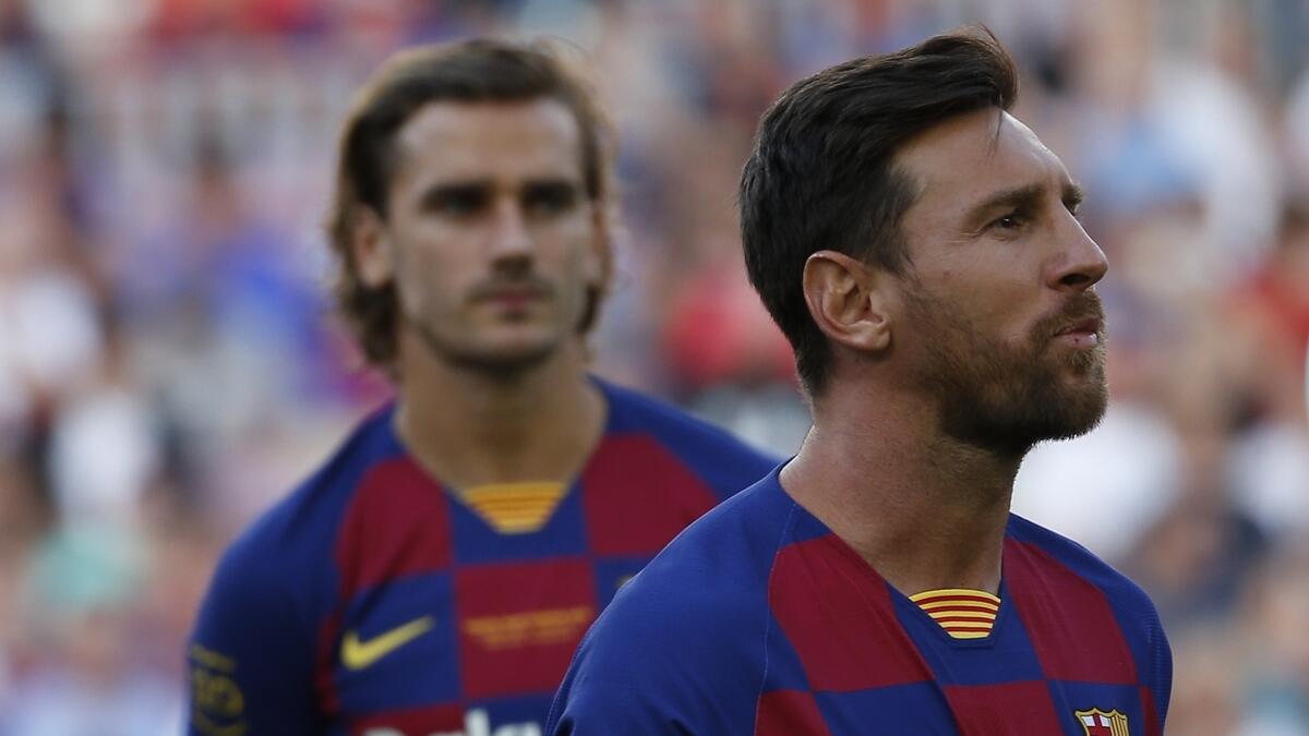 Messi denies Barcelona rifts after Inter win