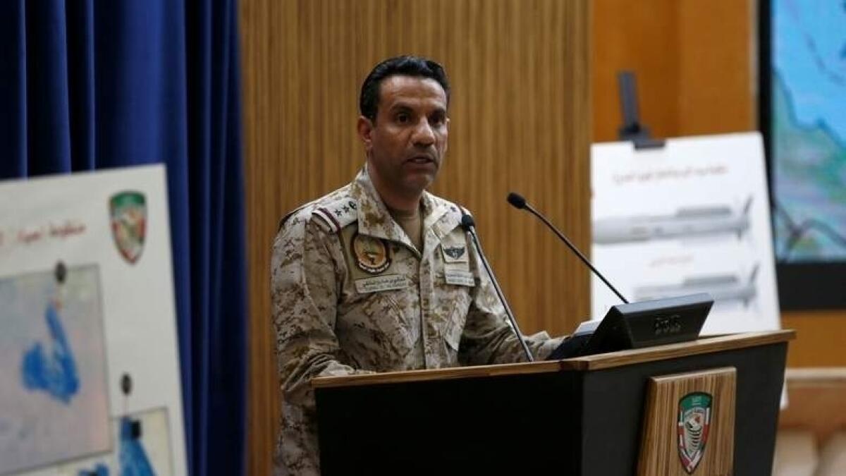 Saudi-led coalition intercepts Houthi drone launched toward residential area