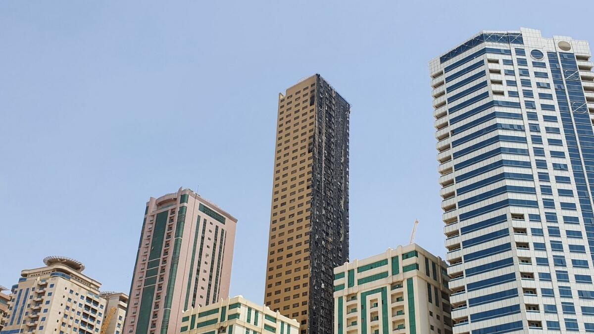coronavirus, covid-19, Abbco Tower, Sharjah building fire, Sharjah Charity Association