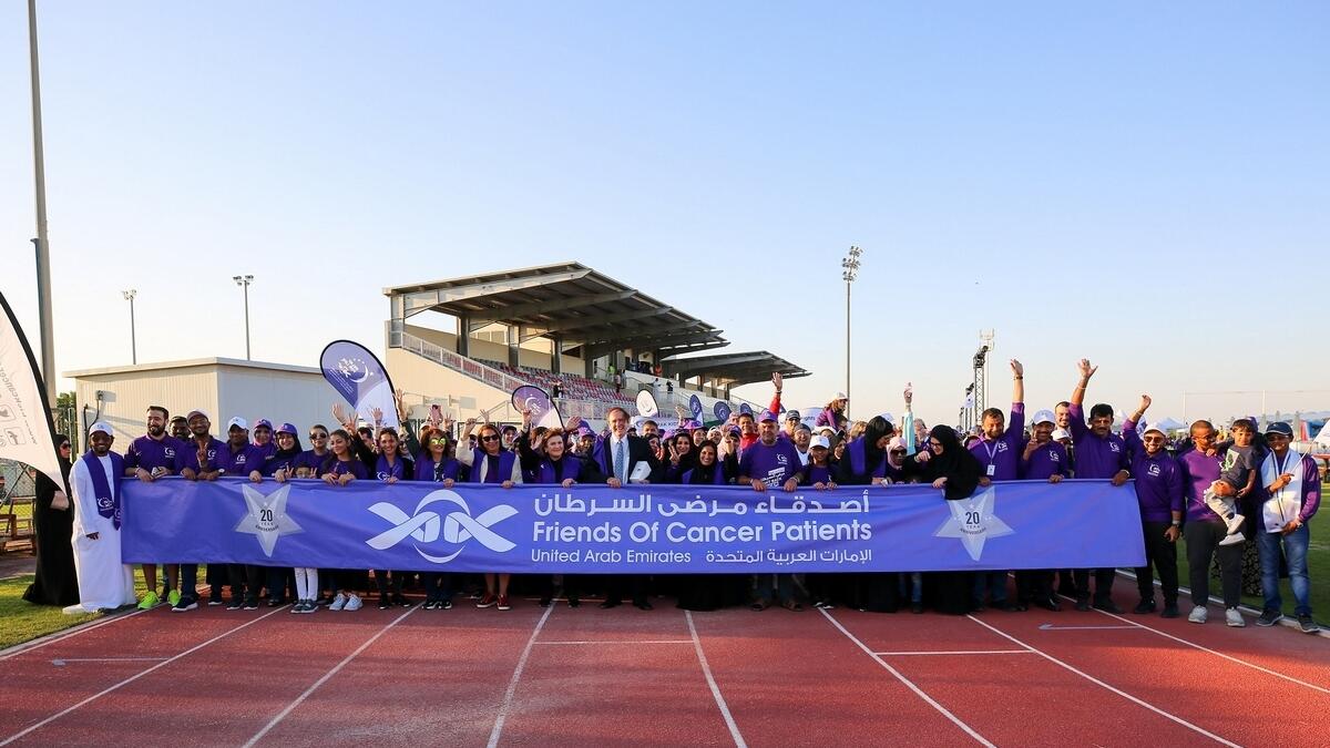 3,000 unite to remember lives affected by cancer in Sharjah walkathon