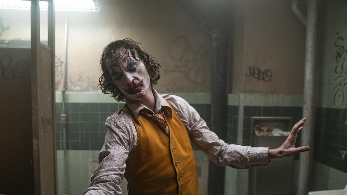 Joaquin Phoenix as The Joker in the movie opening in UAE Wednesday night review 