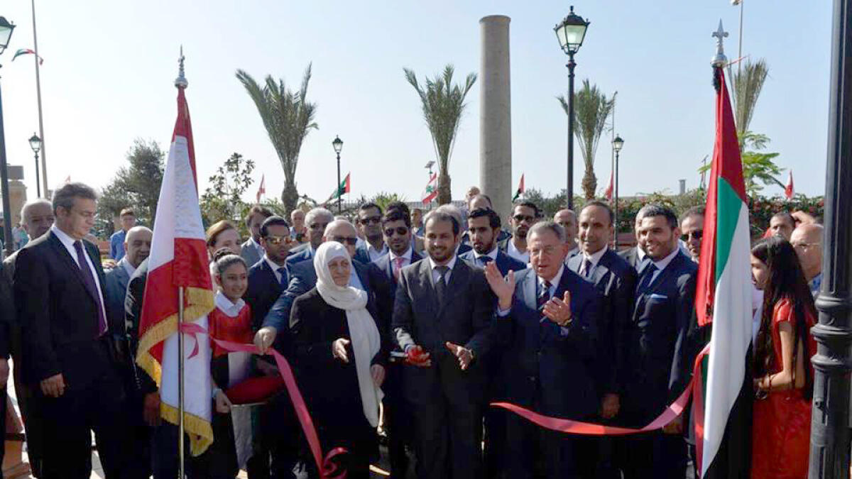 UAE Ambassador opens Shaikh Zayed Park in Lebanon