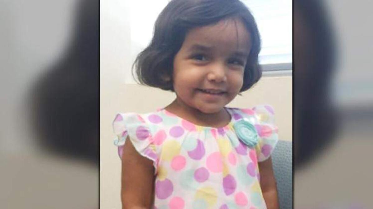 Father charged with murder in death of 3-year-old Indian girl