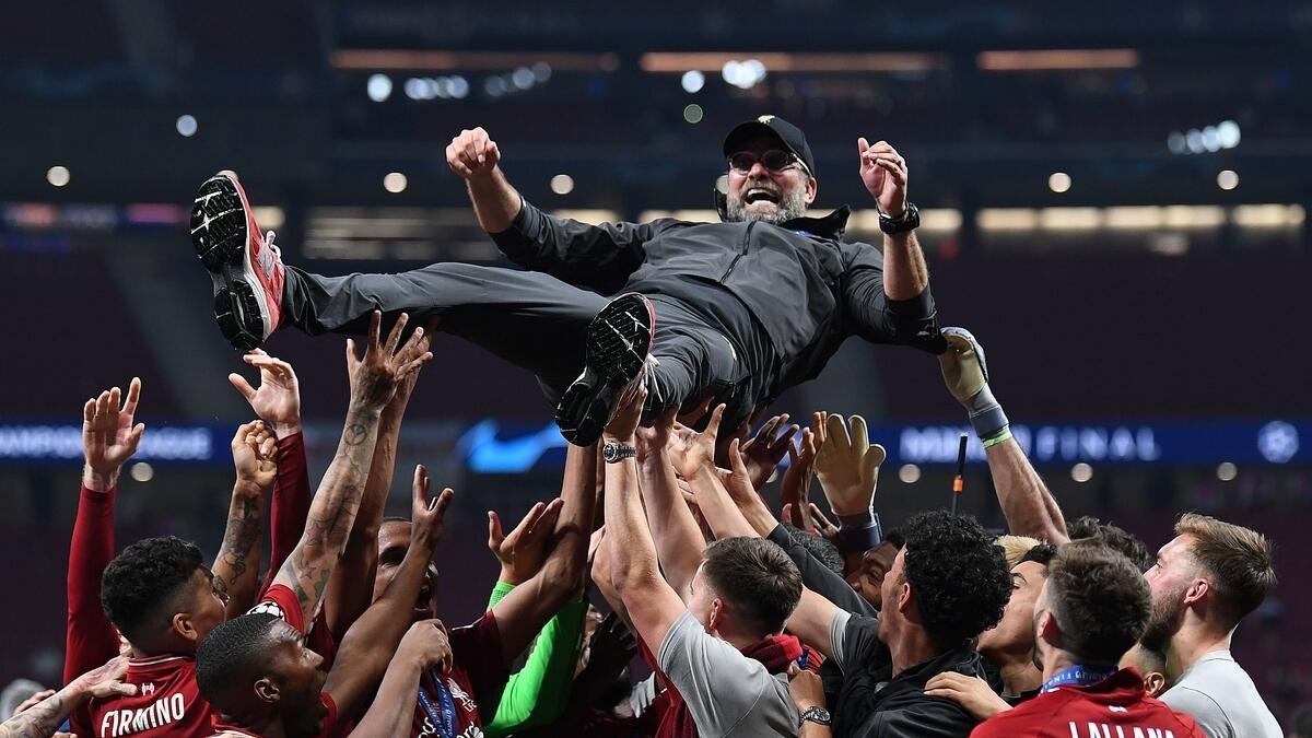 Klopp dedicated the victory to the Liverpool fans