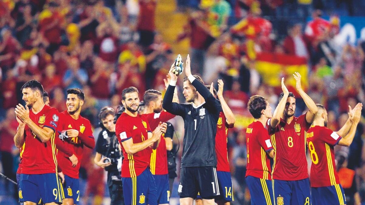 Spain punch World Cup ticket; Serbia made to wait