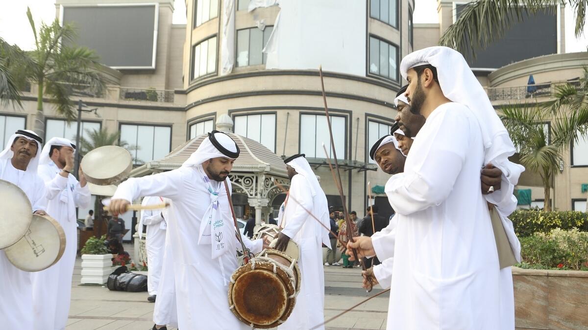 The performances celebrated the diversity of the UAE's cultural heritage through exciting musical shows.- Supplied photo