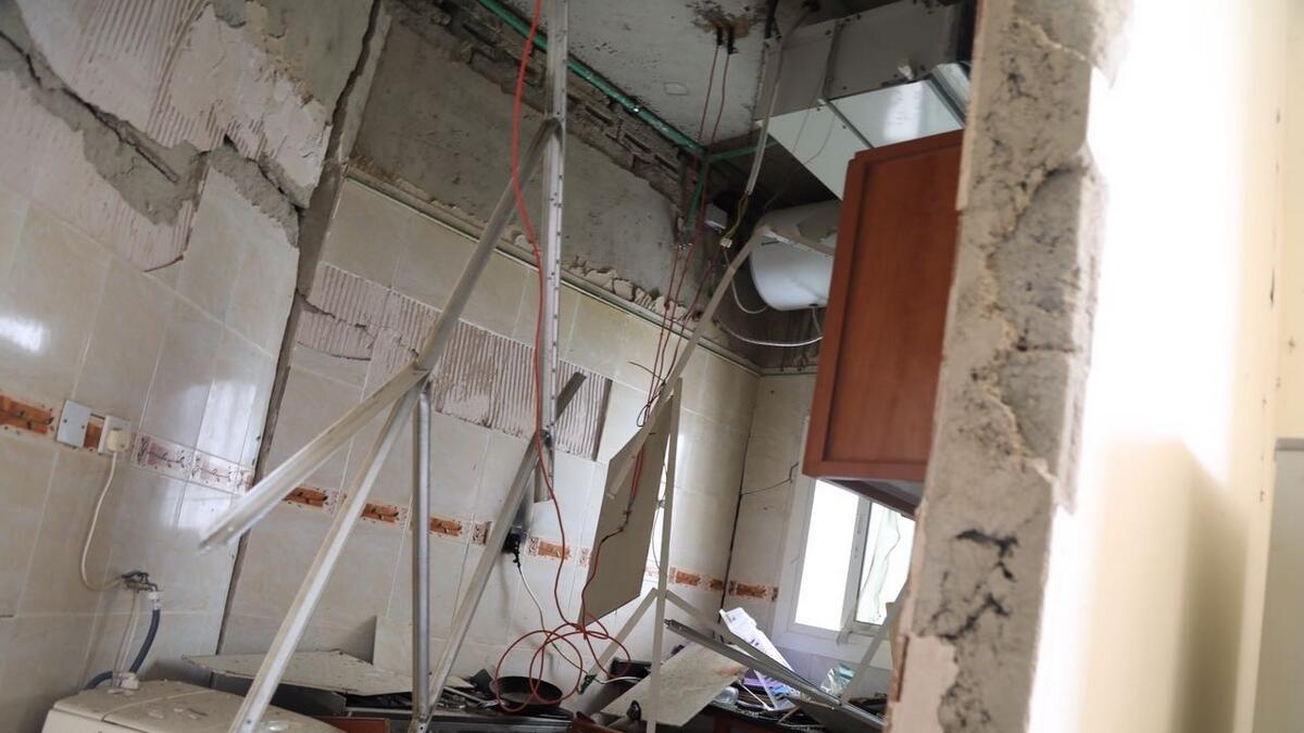 Gas explosion in Ajman apartment, woman injured