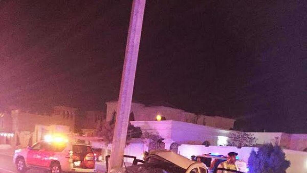 Arab youth killed in Ras Al Khaimah  crash