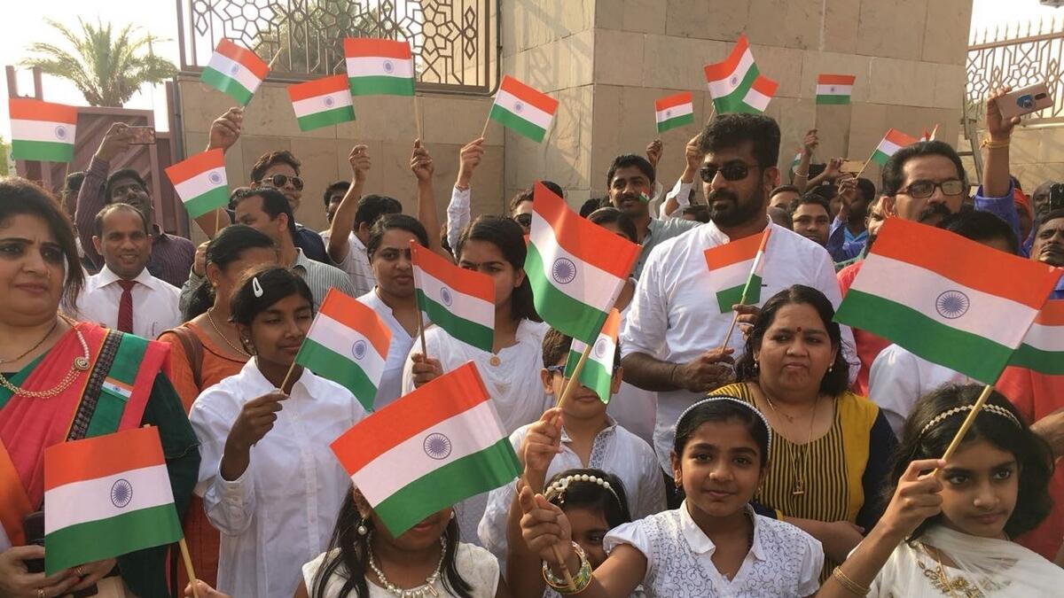 Video: Indian expats in UAE celebrate Independence Day  