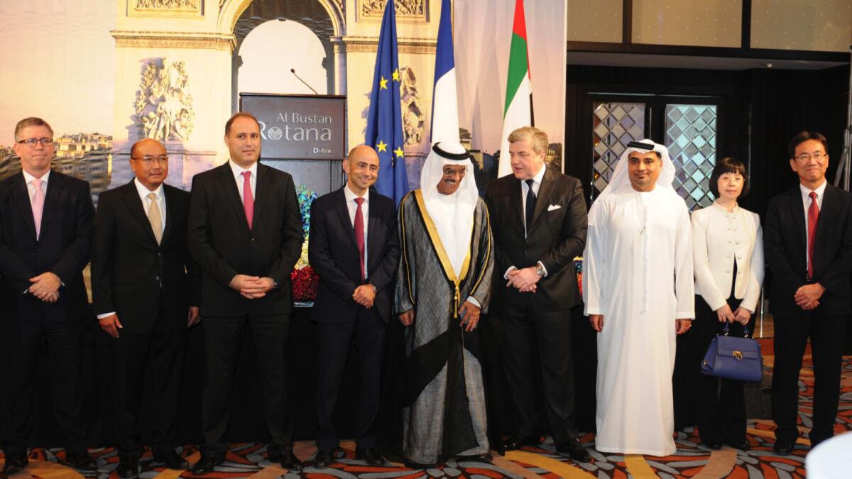 France seeks to improve UAE trade