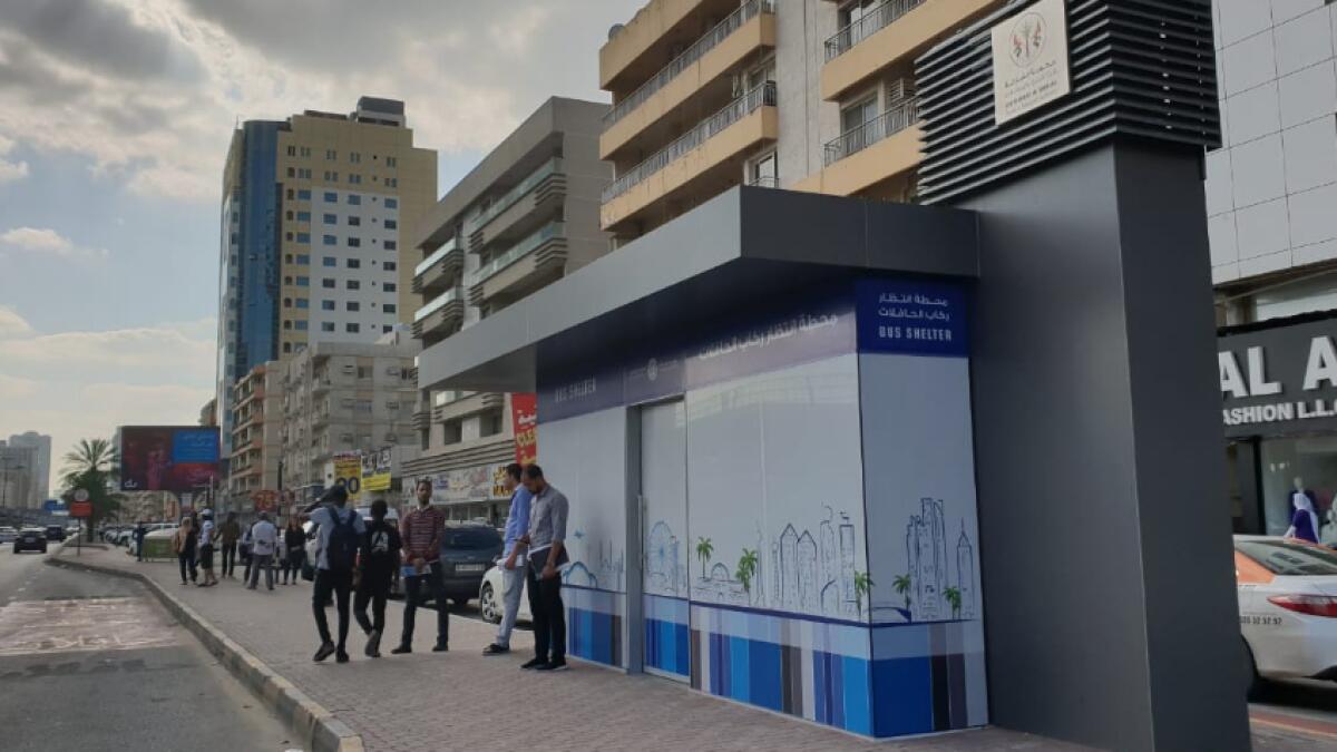 28 air-conditioned public bus shelters open in Sharjah